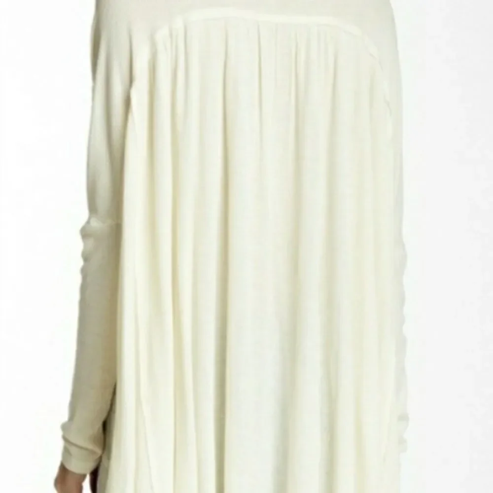 Free People Benedict Canyon Henley Ivory Top Size S-P